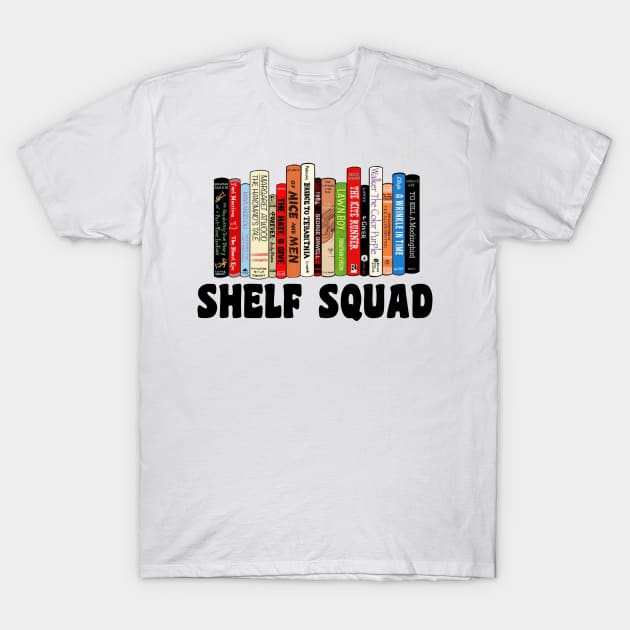 Shelf Squad T-Shirt by Xtian Dela ✅